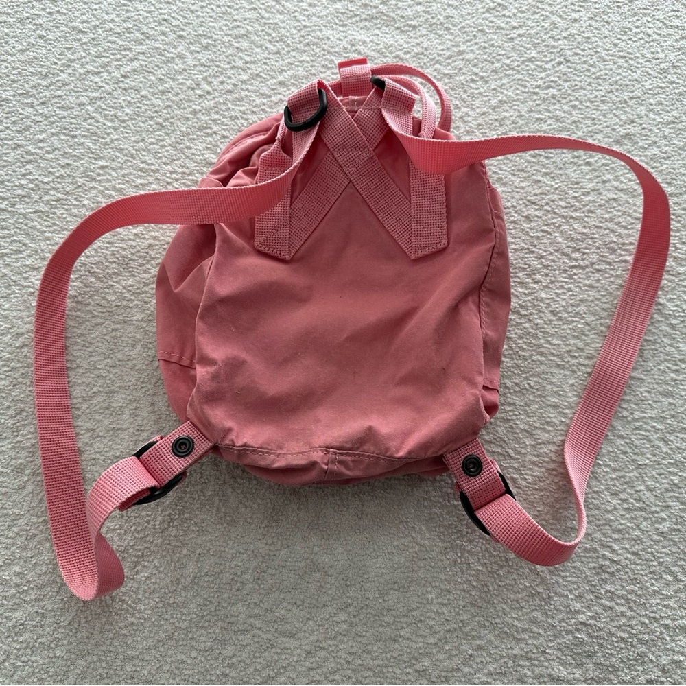 Fjallraven Women's Kanken Mini Backpack Pink - Picture 3 of 6